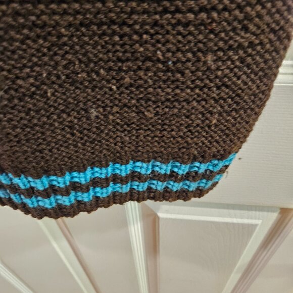 Vintage Mens wool weave vest - Picture 12 of 16